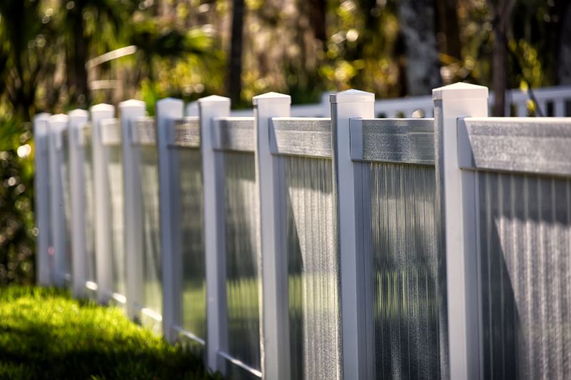 White Vinyl Privacy Fence